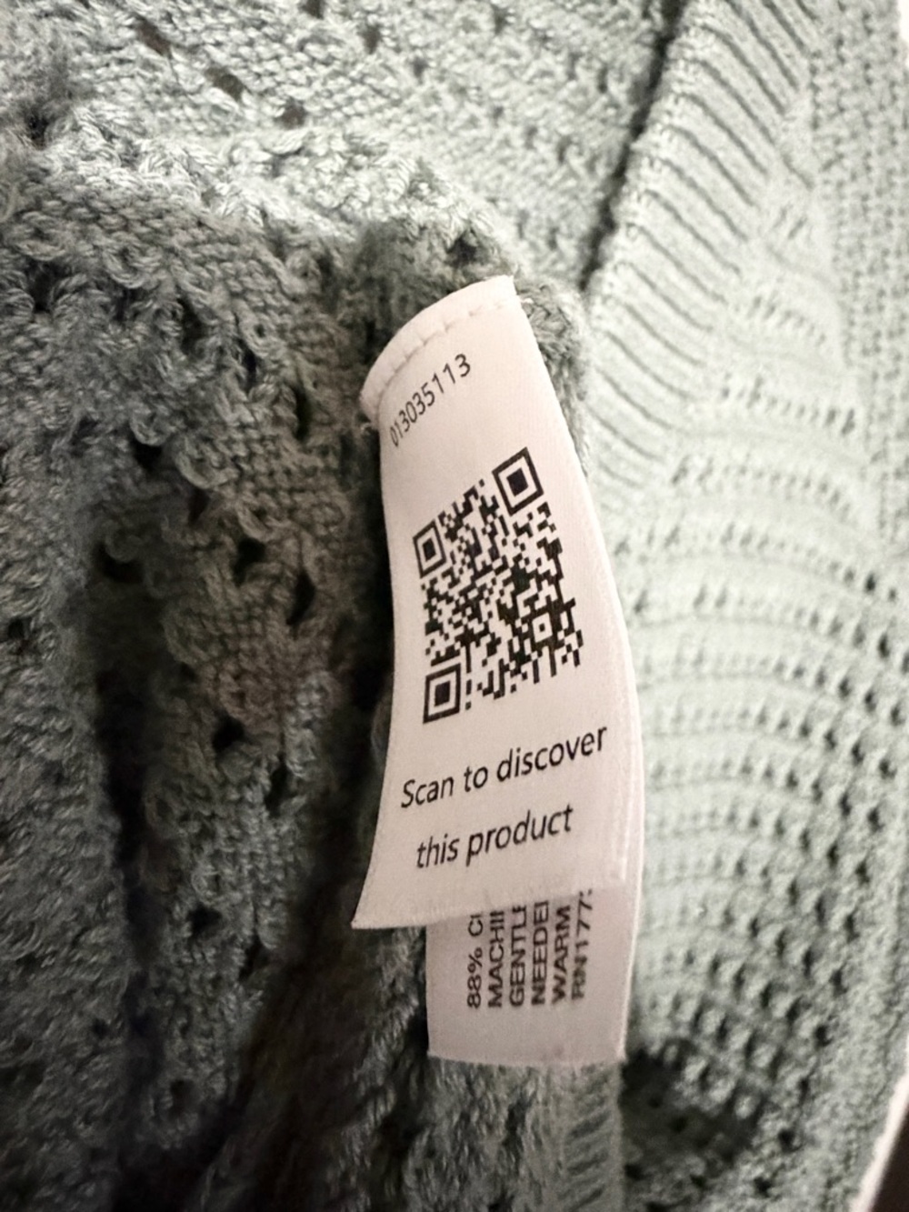 Universal Thread Green Knit Sweater Vest XXL Button Front - Picture 4 of 4